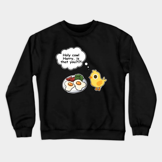 Holy Cow! Harry, is That You Crewneck Sweatshirt by amalya